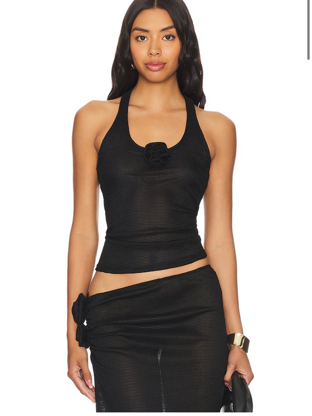Soul Mate Halter Top in Onyx
LIONESS